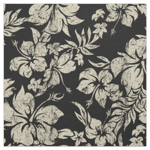 Hibiscus Pareau Hawaiian Floral Aloha Shirt Print Fabric
