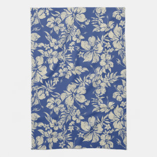 Hibiscus Pareau Hawaiian Kitchen Towel