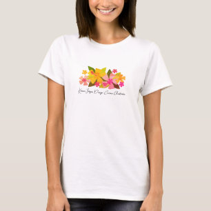 Hibiscus Patch Women's Basic T-Shirt