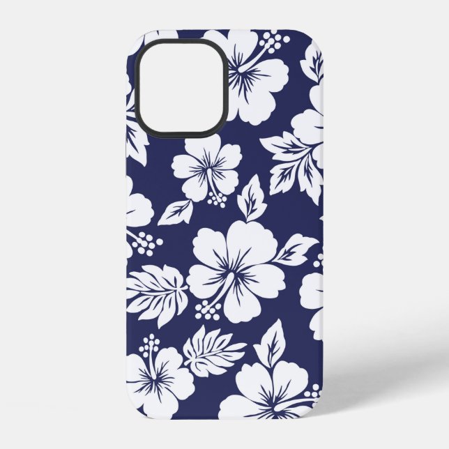 Hibiscus pattern iPhone case (Back)