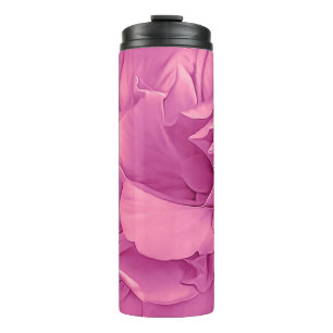 Hibiscus Rosa Double Petaled Purple Thermal Tumbler