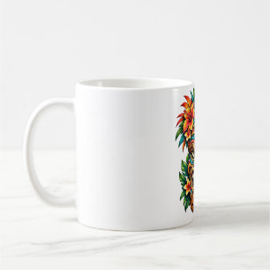 Hibiscus Shield Guardian Coffee Mug