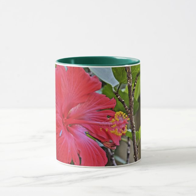 Hibiscus Still Life Mug (Center)