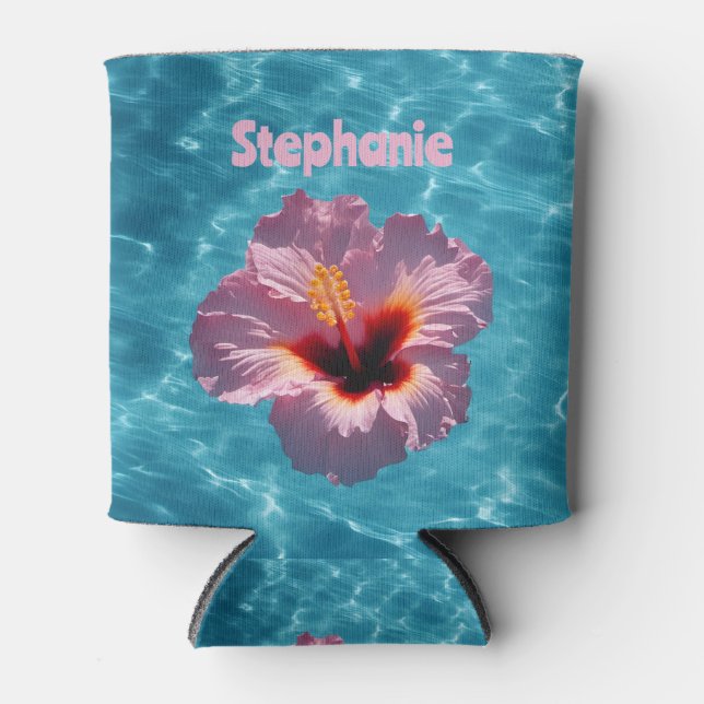 Hibiscus Summer Can Cooler (Front)