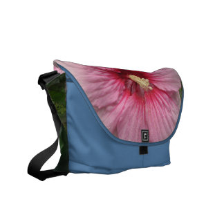 Hibiscus Summer Storm Messenger Bag