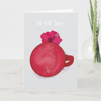 Hibiscus Tea Card