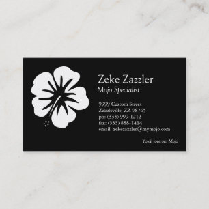 Hibiscus Template Business Card