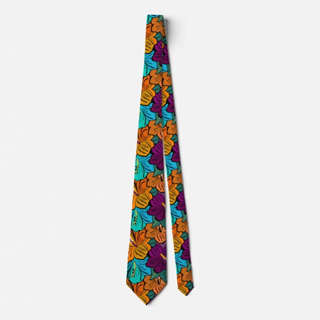 Hibiscus Tie (Front)