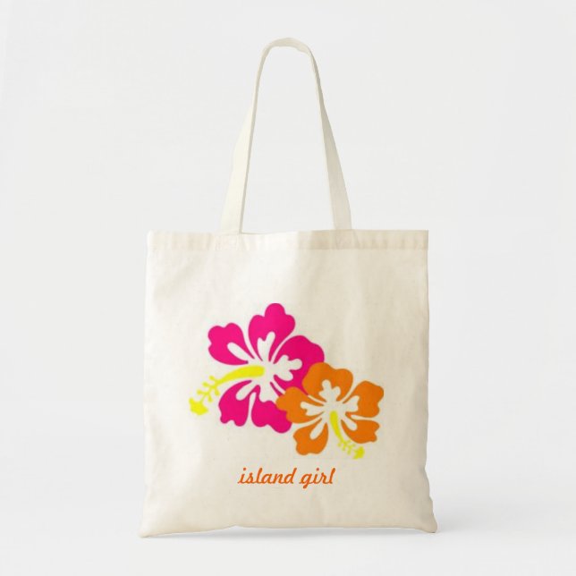 Hibiscus Tote Bag (Front)