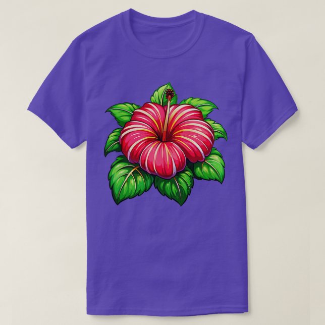 Hibiscus TShirt 19 (Design Front)