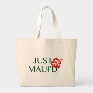 HibiscusJustMauid Large Tote Bag