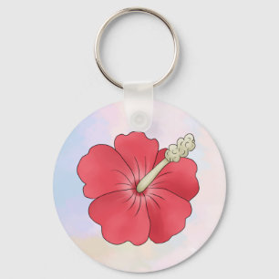 Hibiskus  key ring