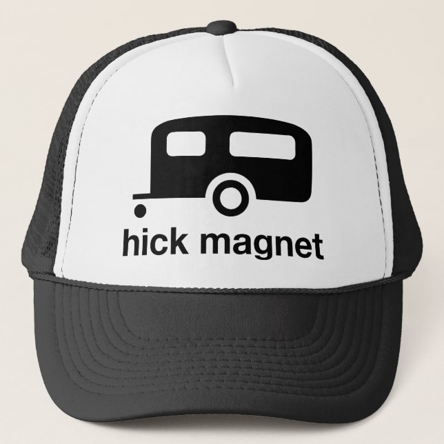 hick magnet trucker hat (Front)