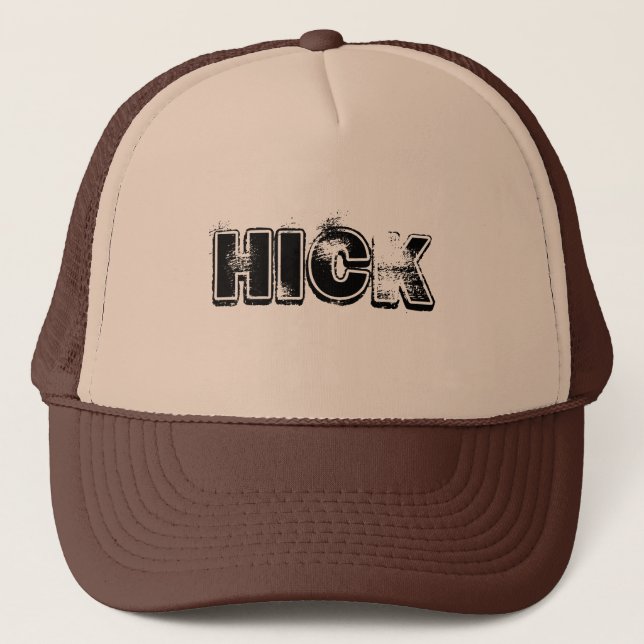 HICK TRUCKER HAT (Front)