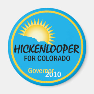 Hickenlooper 2010 Magnet