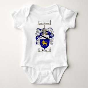 HICKEY FAMILY CREST - HICKEY COAT OF ARMS BABY BODYSUIT