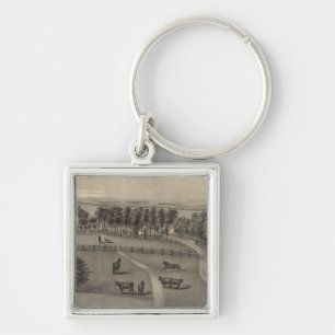 Hickmann, Nebraska Key Ring
