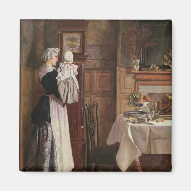 Hickory, Dickory, Dock Magnet (Front)