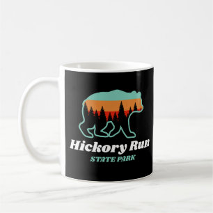 Hickory Run State Park Pennsylvania PA Bear Retro Coffee Mug