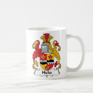 Hicks Family Crest Coffee Mug