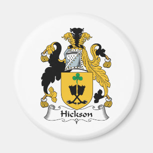 Hickson Family Crest Magnet