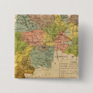Hidalgo, Mexico 15 Cm Square Badge