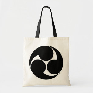 Hidari mitsudomoe, Japan Tote Bag