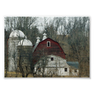 Hidden Barn 7x5 Photographic Print