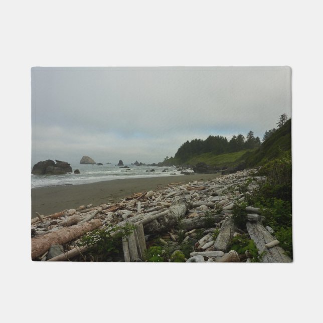 Hidden Beach I at Redwood National Park Doormat (Front)
