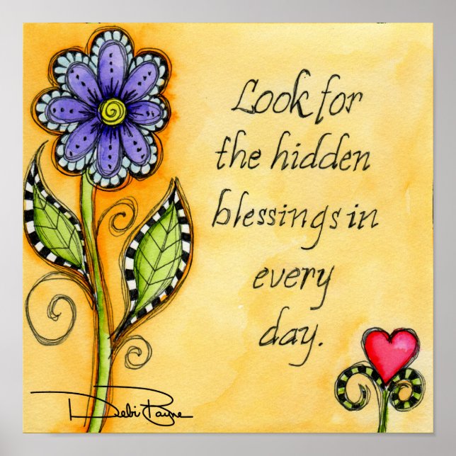 Hidden Blessings Poster (Front)