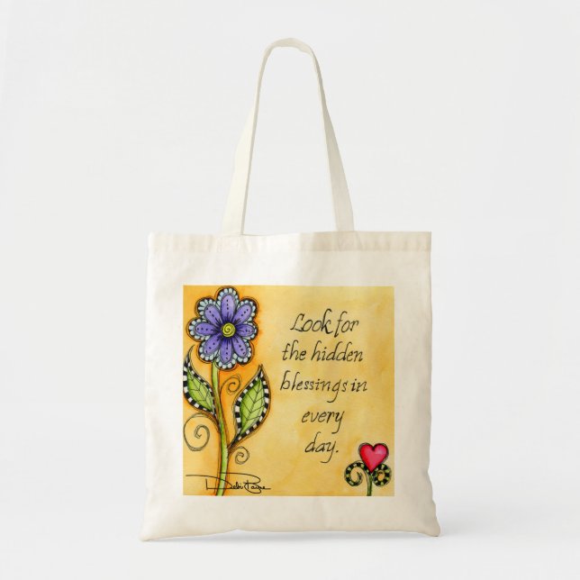 Hidden Blessings Tote Bag (Front)