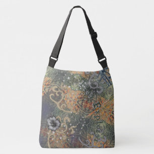 Hidden Delicate Camouflage & Your Text Crossbody Bag