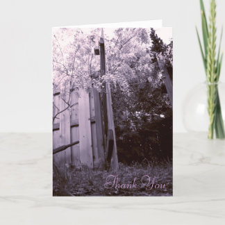 Hidden Entrance Thank You Card