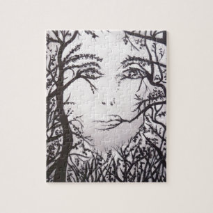 Hidden Face Jigsaw Puzzle