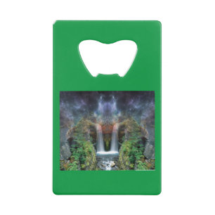 Hidden Faces in Fantasy Waterfalls