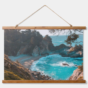 Hidden Falls – Coastal Serenity Hanging Tapestry