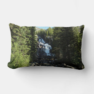 Hidden Falls in Grand Teton National Park Lumbar Cushion