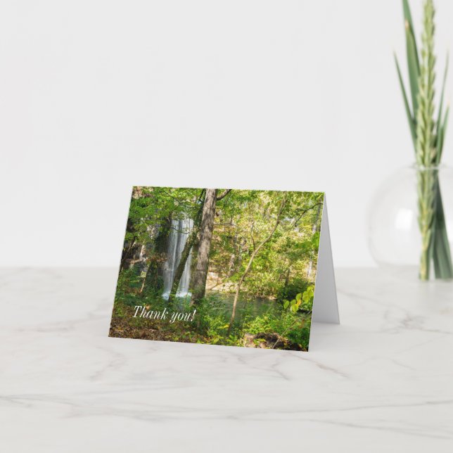 Hidden Falls Thank You Card (Front)