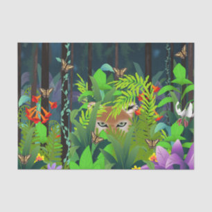 Hidden In The Foliage Tissue Paper