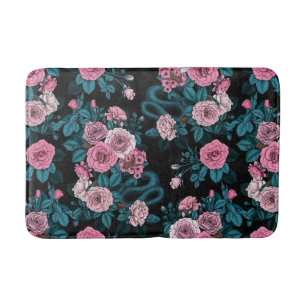 Hidden in the roses 2 bath mat