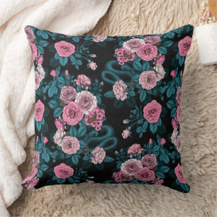 Hidden in the roses 2 cushion