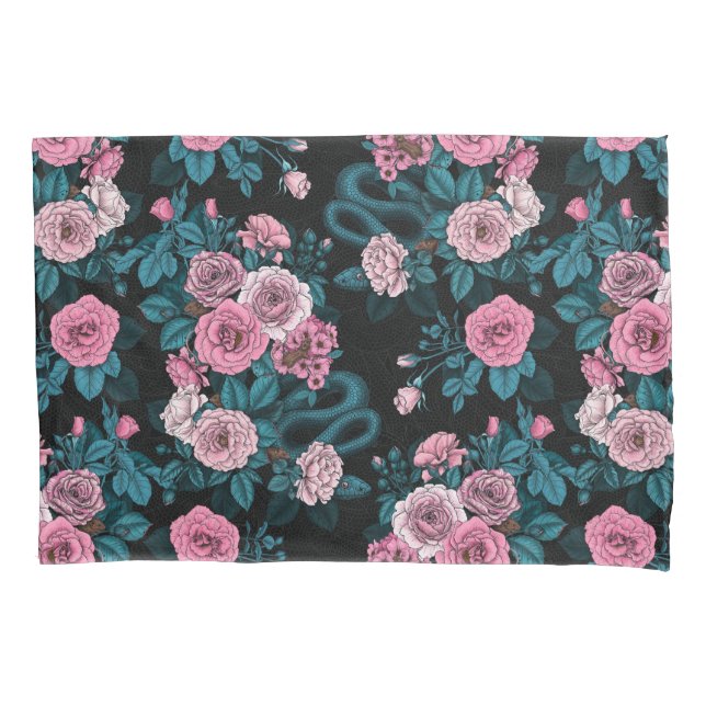 Hidden in the roses 2 pillowcase (Front-Left)