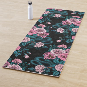 Hidden in the roses 2 yoga mat