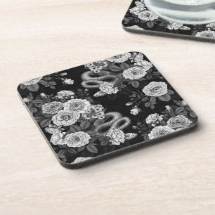 Hidden in the roses 3 coaster