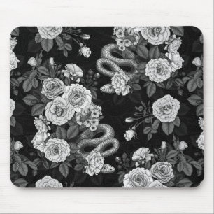 Hidden in the roses 3 mouse pad