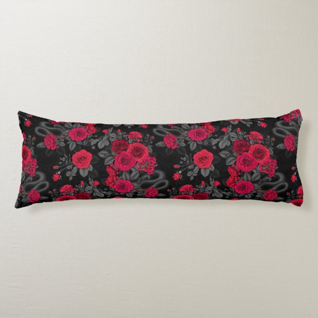 Hidden in the roses body cushion (Front)