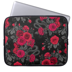 Hidden in the roses laptop sleeve
