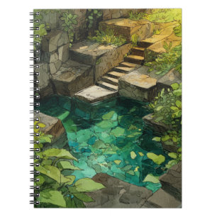 Hidden Jungle Pool Notebook