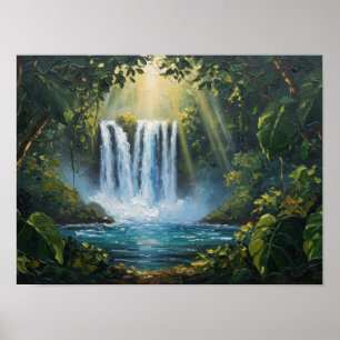 Hidden Jungle Sanctuary Poster