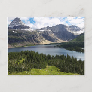 Hidden Lake Overlook Glacier National Park Montana Postcard
